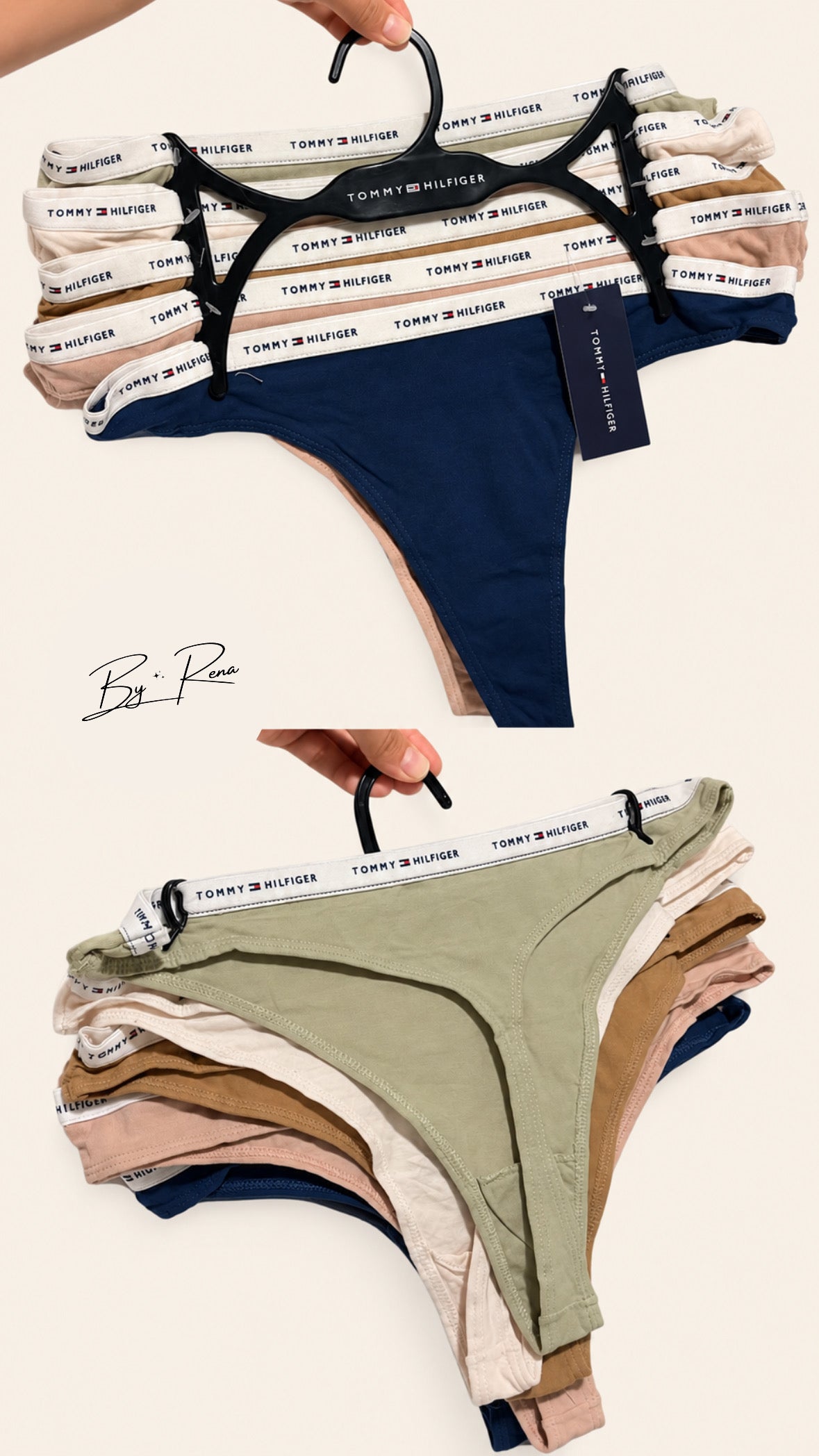 Pack de 5 Colales Tommy Hilfiger Originales – Talla Xl