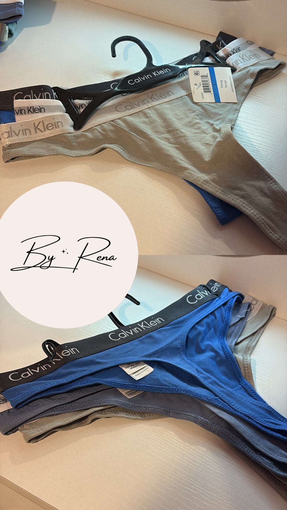 ✨ Tripack Colales Calvin Klein Originales |L| Algodón