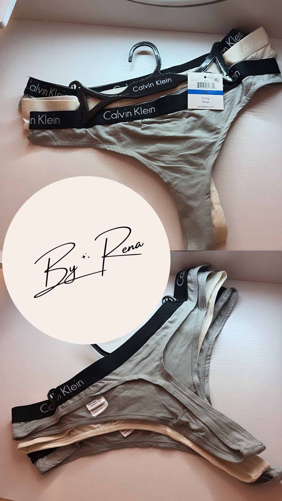 ✨ Tripack Colales Calvin Klein Originales |XXL| Algodón