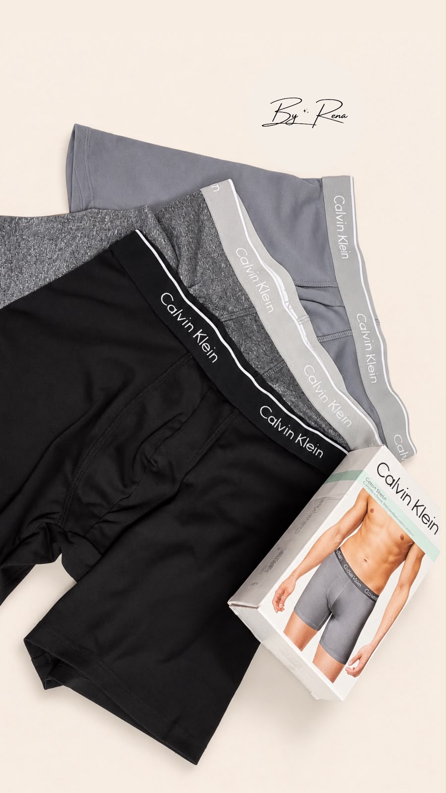 Pack de 3 Boxers Calvin Klein Premium - Talla M
