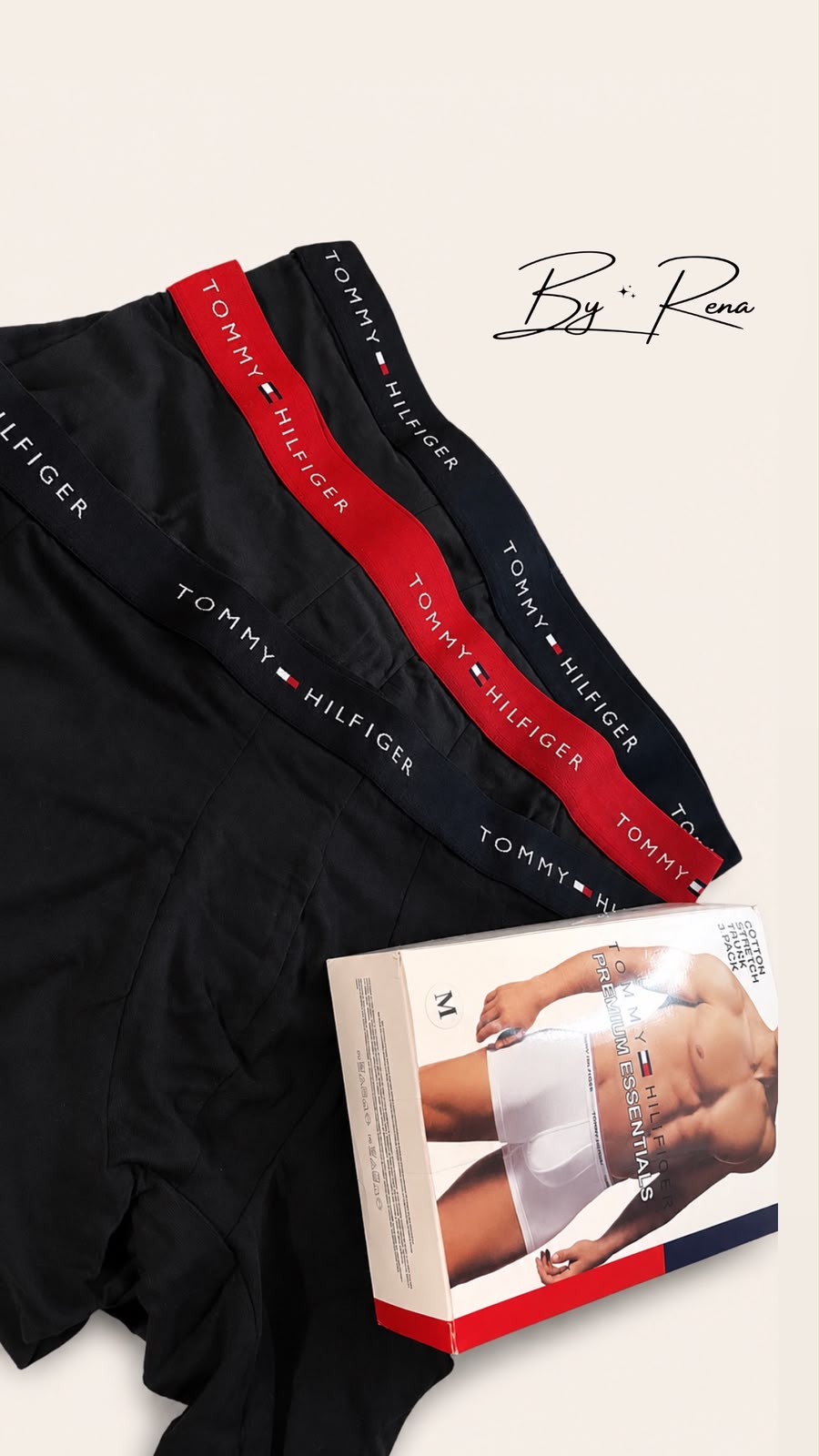 Pack de 3 Boxers Tommy Hilfiger Premium Essentials - Talla M