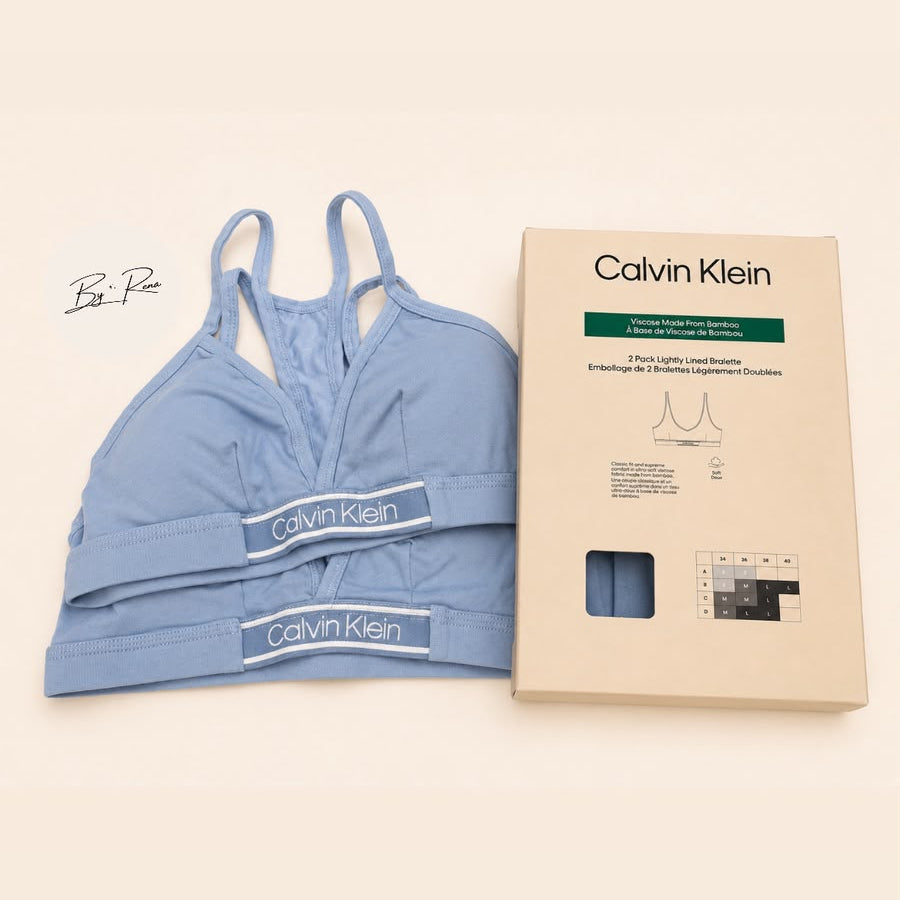 ✨ Peto Calvin Klein Essential Mujer | Original Premium | Celeste