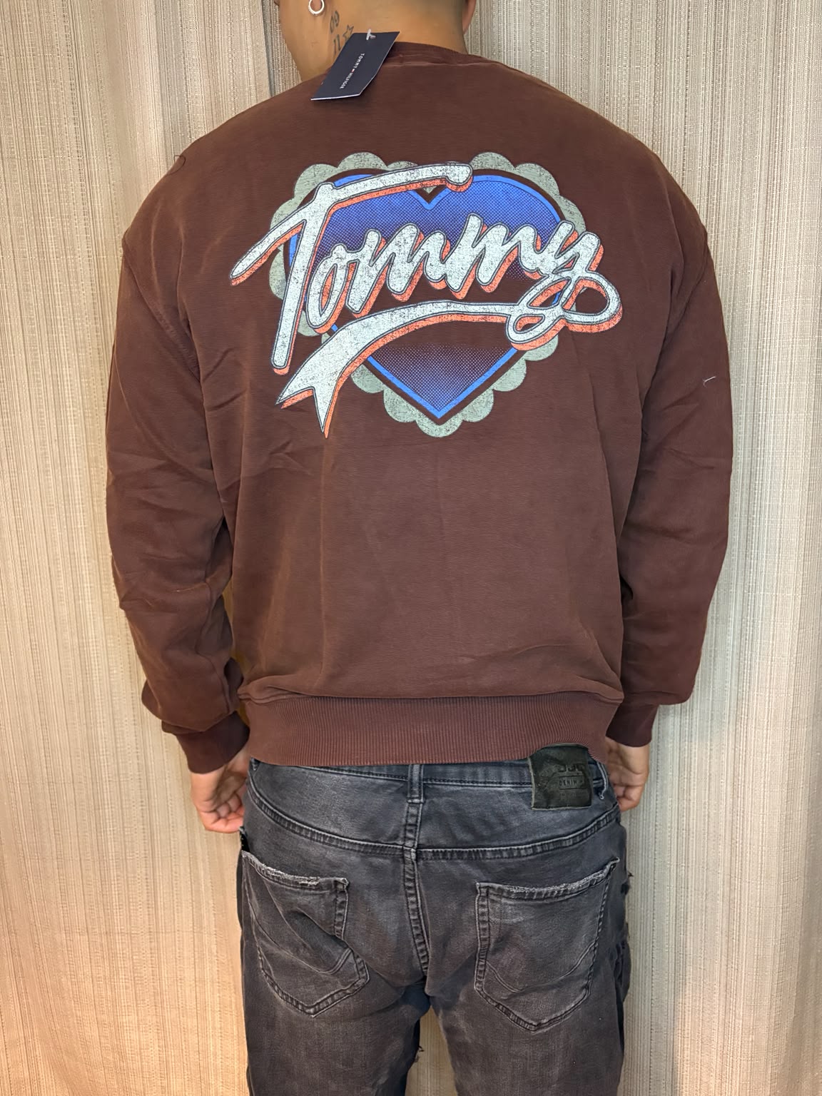 Polerón Tommy Hilfiger Relaxed Con Logo Heart | Talla M